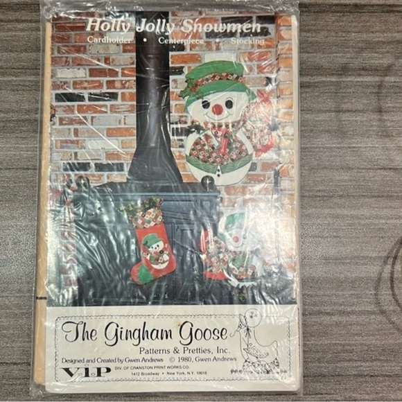 Holly Jolly Snowman pattern - Picture 1 of 3